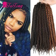 How long can you keep crochet braids in your hair? Crochet Box Braids 12 Inch Box Braid Extensions 80g Pack Top Crochet Braids Synthetic Hair Bu Braided Hairstyles Easy Braids With Extensions Crochet Box Braids