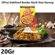Masak hingga nasi berubah warna dan matang. 5pcs Indofood Bumbu Racik Nasi Goreng Lazada Indonesia