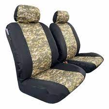 Front Set Canvas Car Seat Covers