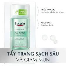 tẩy trang eucerin acne oil control pro