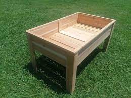 Cedar Raised Garden Box Kit 48x30x33