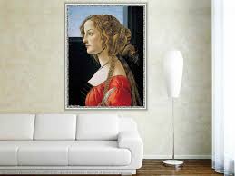 Sandro botticelli's portrait of the sexiest woman in 13th century europe. Portrait Of Simonetta Vespucci 1476 By Sandro Botticelli 1445 1510 Italy Reproductions Sandro Botticelli Wahooart Com