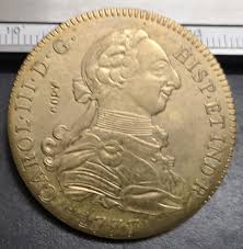1777 Colombia 8 Escudos Carlos III de la réplica de moneda dorada|Monedas  sin curso legal| - AliExpress
