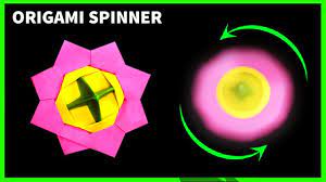 Cách Làm con quay Spinner bằng giấy | Origami Spinner | ninja Star