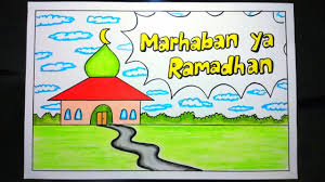 Menyambut bulan suci ramadhan, kamu bisa bikin poster ramadhan sendiri dengan kata kata ucapan menyambut ramadhan menggunakan template powerpoint ini. Cara Membuat Poster Ramadhan Youtube
