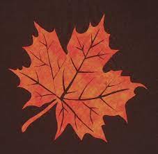 Large Maple Leaf Quilt Applique Pattern