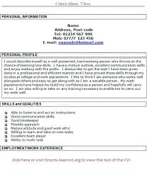 Profile Example For Resume Resume Profile Summary Sample Resume