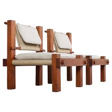 rare 1960s lounge chairs by mini boga