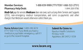 Maybe you would like to learn more about one of these? Medi Cal Id Card L A Care Health Plan