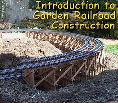 garden railroad construction