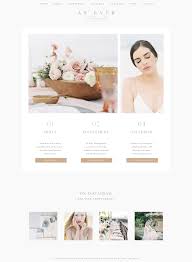 Fine Art Wedding Photographer Website Design By Blush