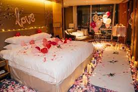 Pack enough candles to give the hotel room a soft glow. Man Turns Hotel Room Into Fairytale Surprise Proposal For His Girlfriend Romantic Room Surprise Romantic Hotel Rooms Valentine Bedroom Decor