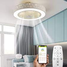 21 7 Round Ceiling Fan Lamp Led