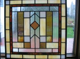 Prairie Mission Style Stained Glass