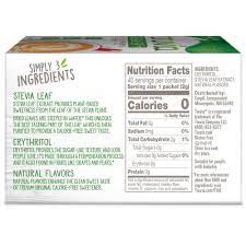 truvia sweetener calorie free stevia leaf