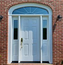 Door With Sidelights And Transom Window