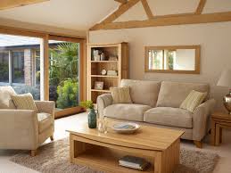 tokyo natural solid oak living room