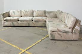 3 Piece Sectional Sofa By Milo Baughman