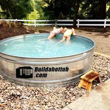 A soaking tub with an alcove installation is 18 inches deep and has a convenient integrated overflow drain for extra safety. How To Build The Ultimate Diy Stock Tank Hot Tub Read This Article