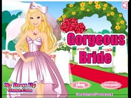 barbie games barbie gorgeous bride