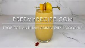 tropical anti inflammatory smoothie