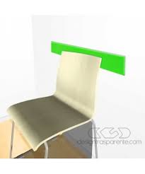 Acid Green Acrylic Chair Rail Cm 99