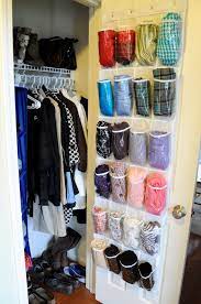 These are really wonderful ideas that you and we are sure that will be interesting for you and very useful. Scarf Storage Idea From Ksc Designs Scarf Storage Scarf Organization Shoe Caddy