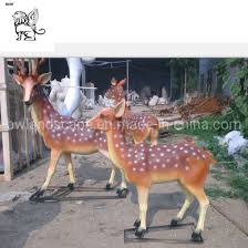 supplier resin life size deer statue