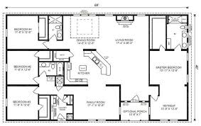 Ranch House Floor Plans 4 Bedroom Love