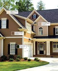 Exterior House Paint Color Combinations