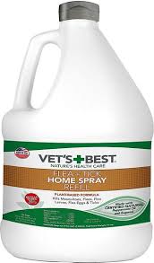 vet s best flea and tick home spray flea treatment for dogs and home flea with certified natural oils 96 ounces refill