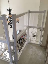 Banister Safety Barrier And Half Wall