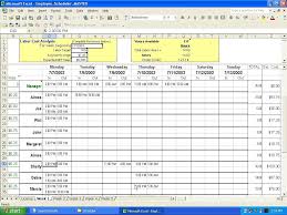 024 Employee Shift Scheduling Spreadsheet Templates Free