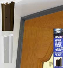 bryseal rubber around door seal draught