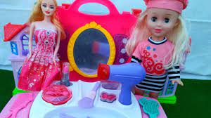 toy baby doll makeup kit and playing