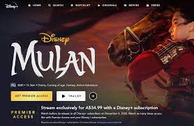 Mulan will be appearing first on disney+ premier access. Watch New Releases With A Disney Plus Subscription Except This One Pay More For This One Assholedesign
