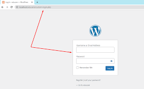 secure wordpress login change url