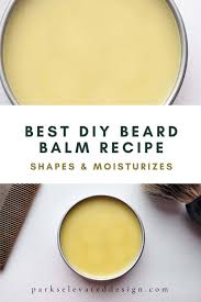 how to make the best diy beard balm