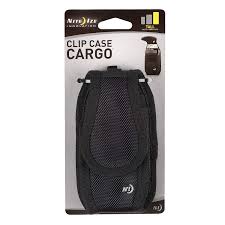 Details About New Oem Nite Ize Belt Clip Cargo Holster Tall Black Rugged Nylon Phone Pouch