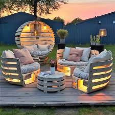 Wood Pallet Outdoor Furniture And