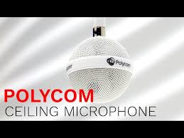 polycom ceiling microphone you