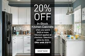 Up to 30% off kitchen cabinets. Lowes The Kitchen Event Save Up To 40 Off Milled