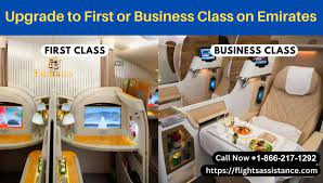 upgrade to first or business cl on
