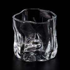 Luxury Clear Glass Candle Jar In Bulk