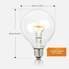 G40 Globe Led Replacement Light Bulbs