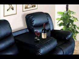 classic milano leather recliner sofa
