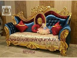 wooden carving sofa luxury sofa set