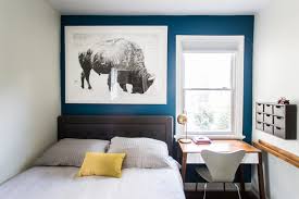 Sometimes too much of a good thing can be too much. Grown Up Kids Bedroom With A Blue Accent Wall Live Free Creative Co