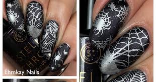 ehmkay nails halloween nail art