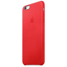 apple iphone 6s plus leather case rouge